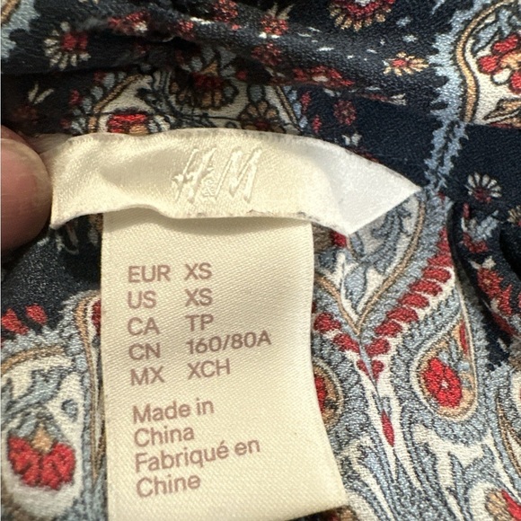 H&M Multicolor Paisley Dress - Picture 7 of 9